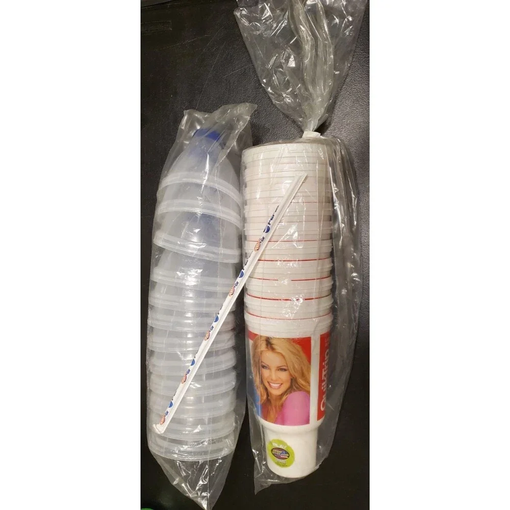 (10) Britney Spears Pepsi Twist 'N Go 2001-2002 World Tour 44oz Collector Cups